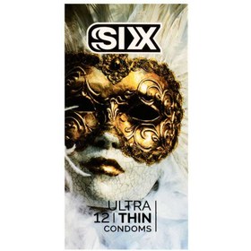 تصویر کاندوم فوق العاده نازک سیکس Six Ultra Thin Condom 