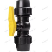 تصویر شیر توپی دو سر رابط ویسپار-یک سر مهره ماسوره یک سر رابط "2*63 