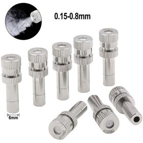 تصویر نازل مه پاش استیل فیتینگی VESI 