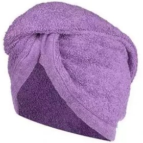 تصویر حوله سر حمام 