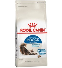 تصویر تغذیه سلامت گربه‌های خانگی با موی بلند ۲ کیلوگرم برند royal canin Feline Health Nutrition Indoor Long Hair 2kg