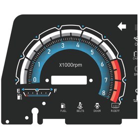 تصویر صفحه کیلومتر لیون کد 02 مناسب برای پراید 