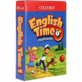 تصویر فلش کارت انگليش تايم یک ویرایش دوم English Time 2 Flashcards 2nd Edition 