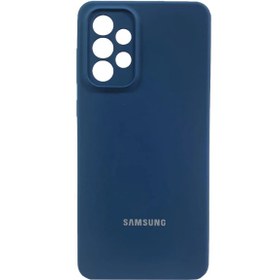 تصویر گارد سیلیکونی اورجینال گوشی سامسونگ مدل a13 - مشکی Original silicone guard for Samsung a13 phone