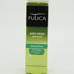 تصویر فولیکا- سرم براق کننده و ضد وز مو Anti-frizz Hair Serum 