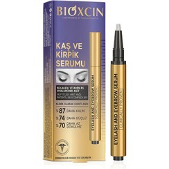 تصویر سرم تقویت مژه و ابروی بیوکسین BIOXCIN با هیالورونیک اسید وکلاژن مدل CLINICALLY PROVEN (3میل) BIOXCIN eyelash and eyebrow strengthening serum with hyaluronic acid and collagen model CLINICALLY PROVEN (3ml)