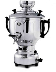 تصویر سماور گازسوز عالی نسب مدل Toranj ظرفیت 6 لیتر Alinassab Toranj Gaslight Samovar 6 Liter