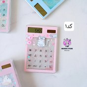 تصویر ماشین حساب آکواریومی شفاف 