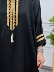 تصویر پیراهن عبایی چیلی کد : 506 