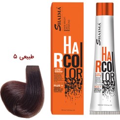 تصویر رنگ موی 100 میل طبیعی 5 SHAIMA 