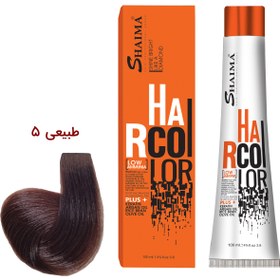 تصویر رنگ موی 100 میل طبیعی 5 SHAIMA 