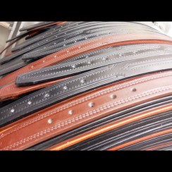 تصویر کمربند چرم عمده به صورت جینی 