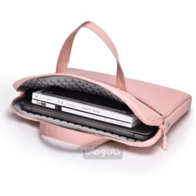 تصویر کیف دستی لپ تاپ رنگ صورتی سایز 15.6 اینچ مدل B721 ا pink laptop handbag size 15.6 inches model B721 pink laptop handbag size 15.6 inches model B721