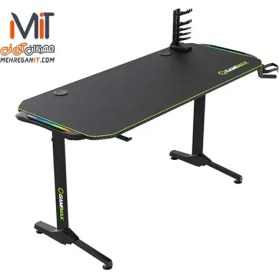 تصویر میز گیمینگ گیم مکس مدل D140 Carbon RGB 