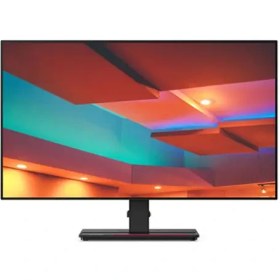 تصویر مانیتور استوک اسپیکر دار 27 اینچ لنوو 2k مدل ThinkVision P27h-20 