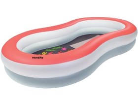 تصویر استخر بادی لوبیایی طرح دار bestway 54136