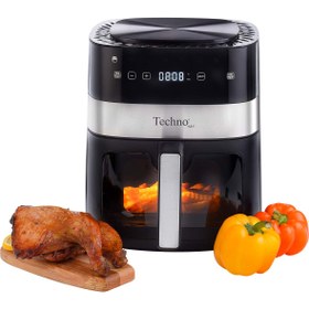 تصویر سرخ کن بدون روغن تکنو مدل 454 Techno oil-free fryer model 454