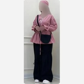 تصویر ست 4 تیکه عروسکی زنانه شامل شومیز و دورگ لنین و شلوار و کیف کتان فری سایز 38 تا 48 با انتخاب این ست 4 تیکه عروسکی، دیگر دغدغه ای برای ست کردن لباس های خود نخواهید داشت. این مجموعه کام