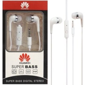 تصویر هندزفری Huawei SUPER BASS پکدار ا Huawei Super Bass Handsfree Huawei Super Bass Handsfree