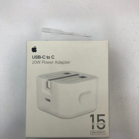 تصویر شارژر اصلی ۲۰ وات اپل Apple 20W 6pin USB-C Power Adapter 