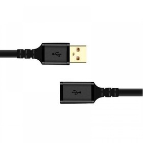 تصویر کابل افزایش طول USB 2.0 کی نت به طول 1.5 متر مدل K-CUE20015 K-NET K-CUE20015 USB 2.0 Extension Cable 1.5M