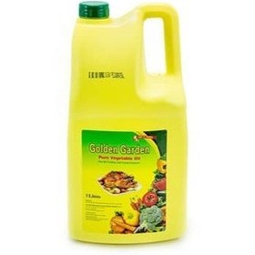 تصویر روغن دبه ای 5 ليتر جلدن جاردن GOLDEN GARDEN مخصوص پخت و پز و سرخ کردن Golden Garden pure vegetable oil 5l