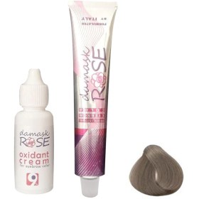 تصویر کیت رنگ ابرو داماسک رز حجم 30 میلی لیتر رنگ بلوند دودی روشن 