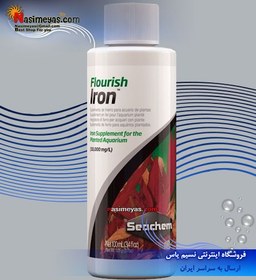 تصویر محلول مکمل فلوریش آهن سیچم seachem Flourish iron