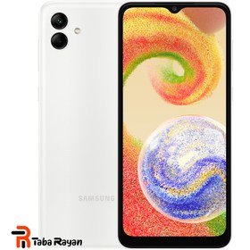 تصویر گوشی موبایل سامسونگ Galaxy A04 ظرفیت 32 و رم 4 گیگابایت - سفید - White / 32 گیگابایت / 4 گیگابایت / گارانتی 18 ماهه رسمی شرکتی 