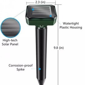 تصویر دفع کننده خورشیدی خزندگان و جوندگان 