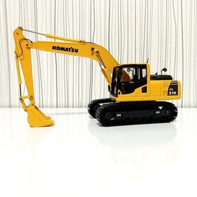 تصویر ماکت تمام فلزی بیل مکانیکی کوماتسو KOMATSU PC210 