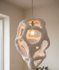 تصویر لوستر زنبوری ضخیم 