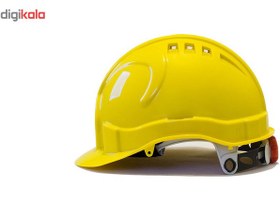 تصویر کلاه ایمنی پرشین مدل Dwarf 7 - زرد 