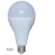 تصویر لامپ 20 وات حبابی پارس شهاب نور صدفی 