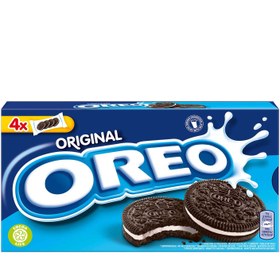 تصویر بیسکویت اوراو کادویی *۴ Sandwich Biscuits Oreo Original 4x44 gr.