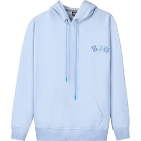 تصویر هودی آبی آسمانی زیگ zig مدل basic comfort کد363 