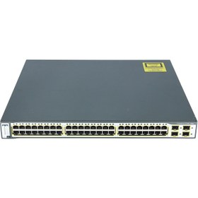 تصویر سوییچ سیسکو مدل  WS-C3750G-48TS-S استوک Switch Cisco WS-C3750G-48TS-S Stock