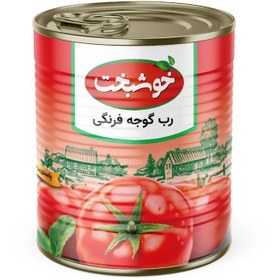 تصویر رب گوجه فرنگی خوشبخت مقدار 800 گرم انواع رب 800 گرمی 800 گرمی آسان بازشو دارد متفرقه | Other Brand