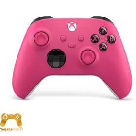 تصویر دسته بازی مایکروسافت صورتی Xbox Series Microsoft Xbox Series Controller Deep Pink