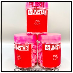 تصویر رنگ تاتو یونی استار صورتی 