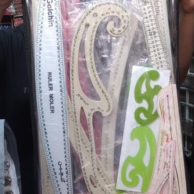 تصویر پکیج کامل خط کش خیاطی 