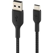 تصویر کابل تبدیل USB به USB-C ( کنفی ) بلکین مدل CAB002bt1MBK طول 1 متر 