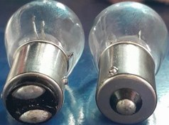 تصویر لامپ خودرو تک و دو کنتاکت کیاموتورز و هیوندایی 