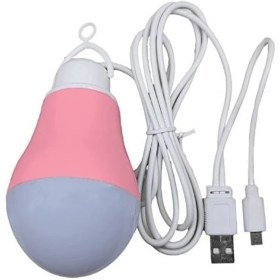 تصویر لامپ LED پاوربانکی Power bank LED lamp