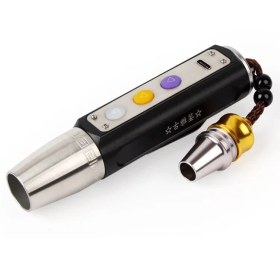 تصویر چراغ قوه یووی 3 لامپ 