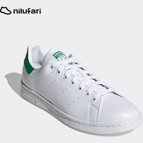 تصویر کفش سفید، سبز آدیداس مدل STAN SMITH SHOES 