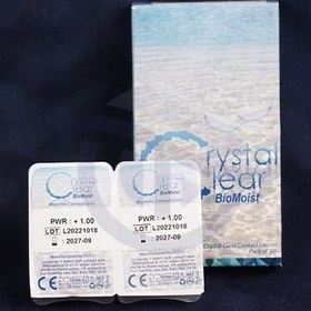 تصویر لنز طبی فصلی کریستال کلیر Crystal Clear 