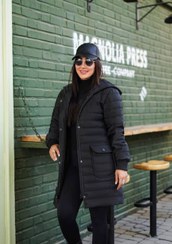 تصویر کاپشن زنانه کلاهدار مدل رستا سایز ۳۸ تا ۴۸ با جنس مموری 