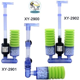 تصویر بایو فیلتر پمپ دار تک مخزن XY2900 زین یو XinYou XY-2901 Aquarium Bio Sponge Filter