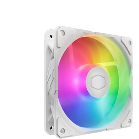 تصویر خنک کننده کیس COOLER MASTER مدل SICKLEFLOW 120 WHITE 